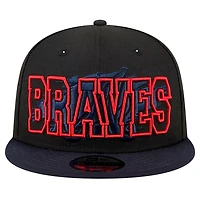 New Era Atlanta Braves Splatter 9FIFTY Snapback Hat