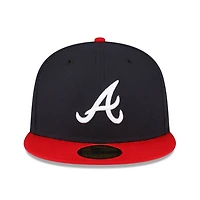 New Era Atlanta Braves Throwback Authentic Collection 59FIFTY Fitted Hat