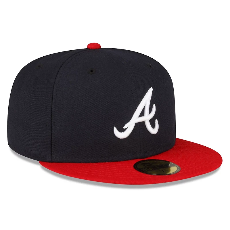 New Era Atlanta Braves Throwback Authentic Collection 59FIFTY Fitted Hat