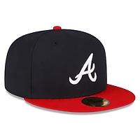 New Era Atlanta Braves Throwback Authentic Collection 59FIFTY Fitted Hat