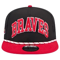 New Era Atlanta Braves Throwback Meshback Golfer Hat