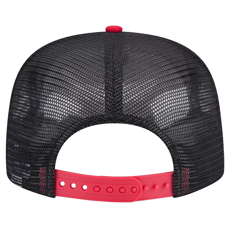 New Era Atlanta Braves Throwback Meshback Golfer Hat