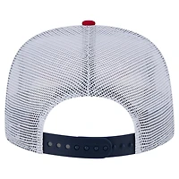 New Era Atlanta Braves Tie-Dye Golfer Trucker Adjustable Hat