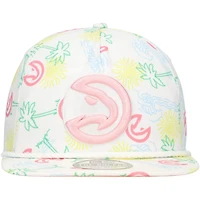 New Era Atlanta Hawks Palm Trees and Waves Golfer Adjustable Hat