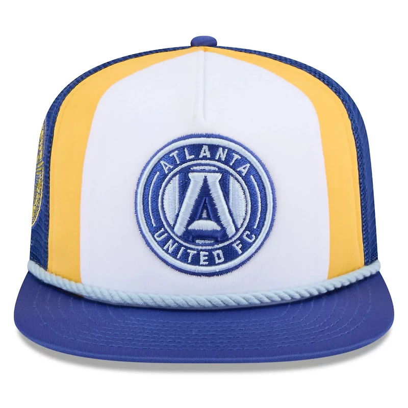 New Era Atlanta United FC 2024 Jersey Hook A-Frame Trucker 9FIFTY Snapback Hat