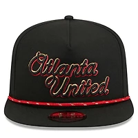 New Era Atlanta United FC Script Golfer Adjustable Hat