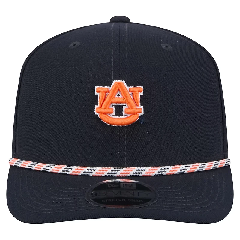 New Era Auburn Tigers Game Day Multi-Rope 9SEVENTY Stretch-Snap Hat