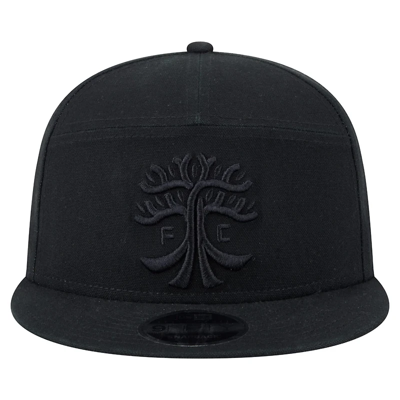 New Era Austin FC Canvas Camp 9FIFTY Snapback Hat