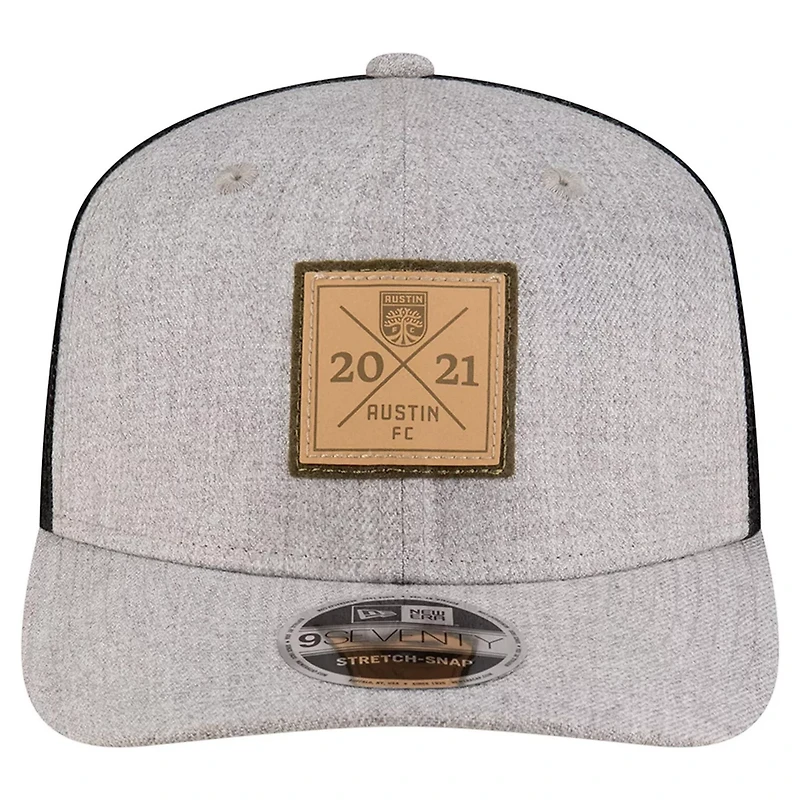 New Era Austin FC Heather Patch 9SEVENTY Adjustable Hat