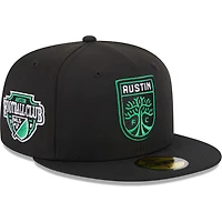 New Era Austin FC Patch 59FIFTY Fitted Hat