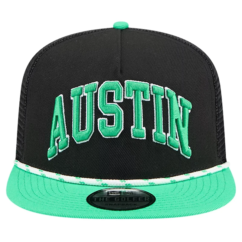 New Era Austin FC Throwback Golfer Snapback Hat