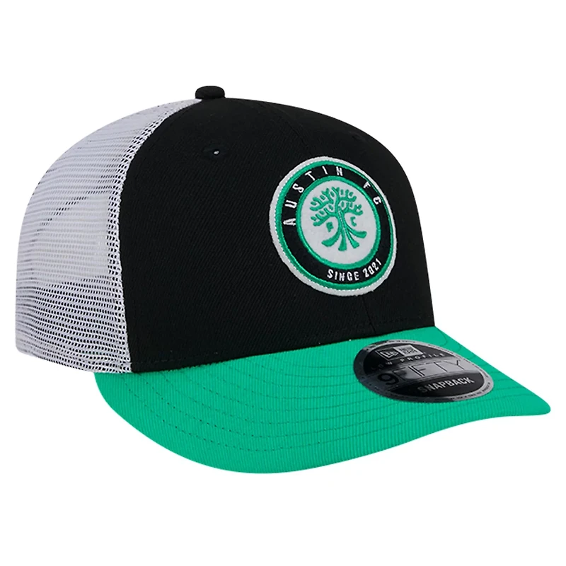 New Era Austin FC Throwback Trucker Low Profile 9FIFTY Snapback Hat