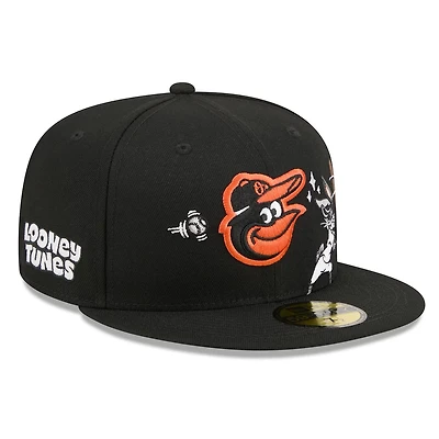 New Era Baltimore Orioles Looney Tunes Bugs Bunny 59FIFTY Fitted Hat