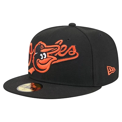 New Era Baltimore Orioles Overlap 59FIFTY Fitted Hat