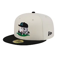 New Era Black Arizona Diamondbacks Bullpen Cart 59FIFTY Fitted Hat