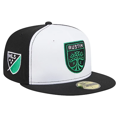 New Era Black Austin FC 2024 Kick Off Collection 59FIFTY Fitted Hat