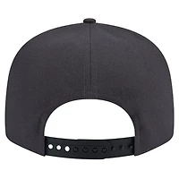 New Era Black Brooklyn Nets Throwback Gradient Tech Font 9FIFTY Snapback Hat