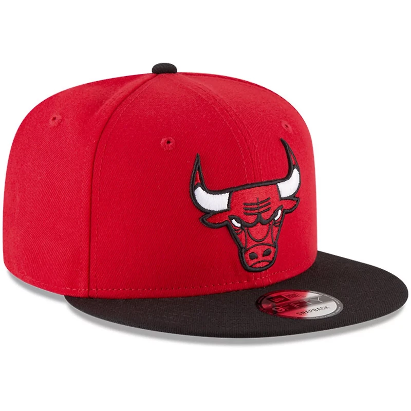 New Era /Black Chicago Bulls 2-Tone 9FIFTY Adjustable Snapback Hat