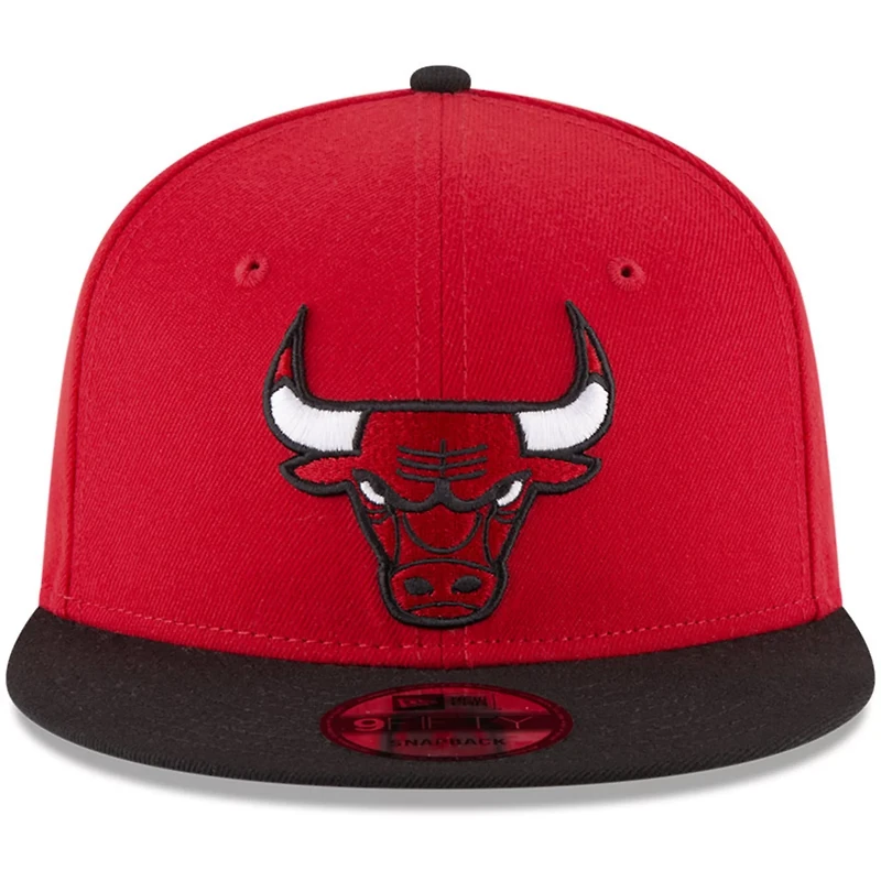 New Era /Black Chicago Bulls 2-Tone 9FIFTY Adjustable Snapback Hat