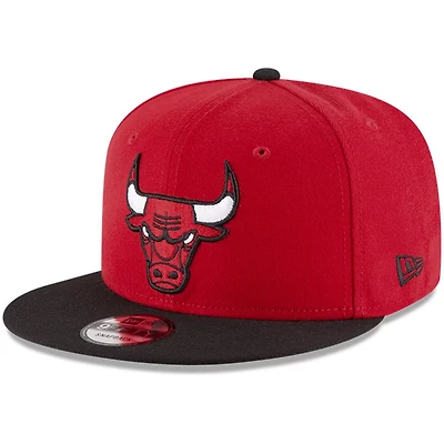 New Era /Black Chicago Bulls 2-Tone 9FIFTY Adjustable Snapback Hat