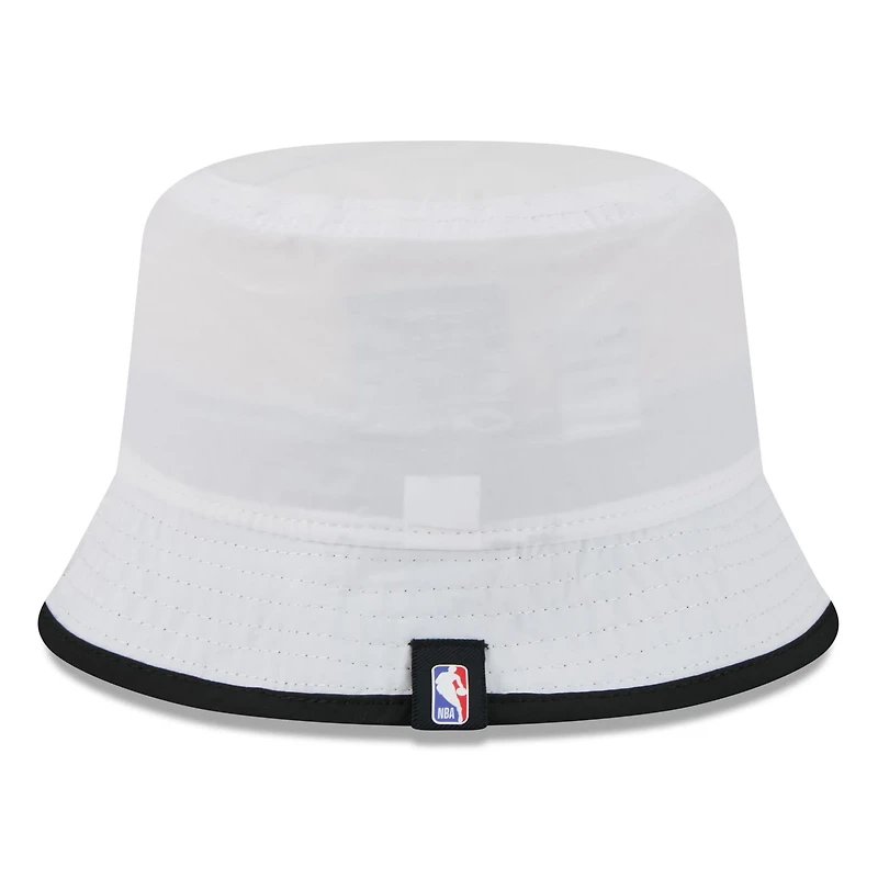 New Era Black Chicago Bulls 2025 NBA Draft Nylon Bucket Hat