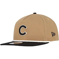New Era Black Chicago Cubs Golfer Snapback Hat