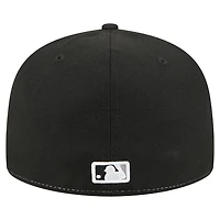 New Era Black Chicago Sox Repeat 59FIFTY Fitted Hat