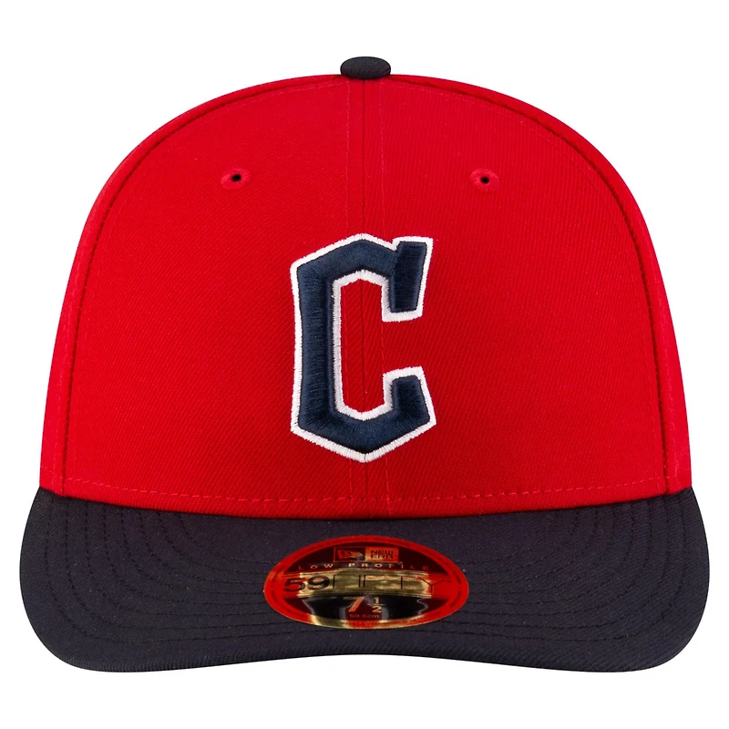 New Era Black Cleveland Guardians Authentic Collection On-Field Low Profile 59FIFTY Fitted Hat