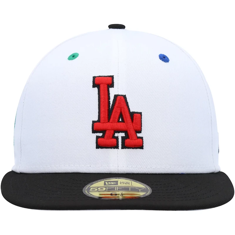 New Era Black Los Angeles Dodgers 60th Anniversary Primary Eye 59FIFTY Fitted Hat