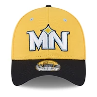 New Era Black Minnesota Twins City Connect Batting Practice 39THIRTY Flex Hat