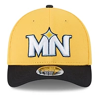 New Era Black Minnesota Twins City Connect Batting Practice 9FORTY M-Crown Adjustable Hat