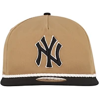 New Era Black New York Yankees Golfer Snapback Hat
