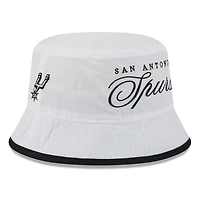 New Era Black San Antonio Spurs 2025 NBA Draft Nylon Bucket Hat