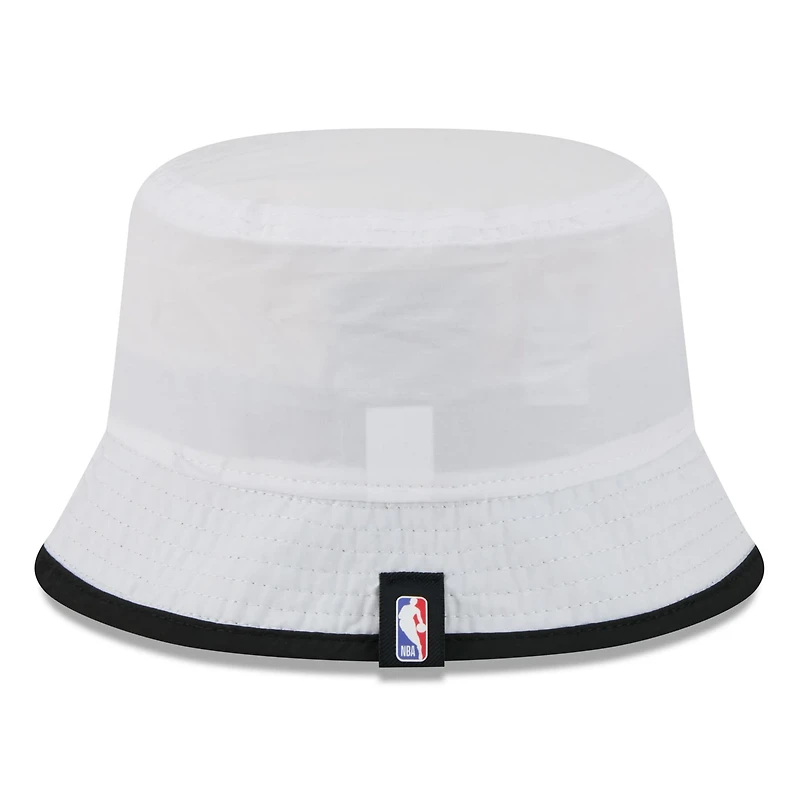 New Era Black San Antonio Spurs 2025 NBA Draft Nylon Bucket Hat