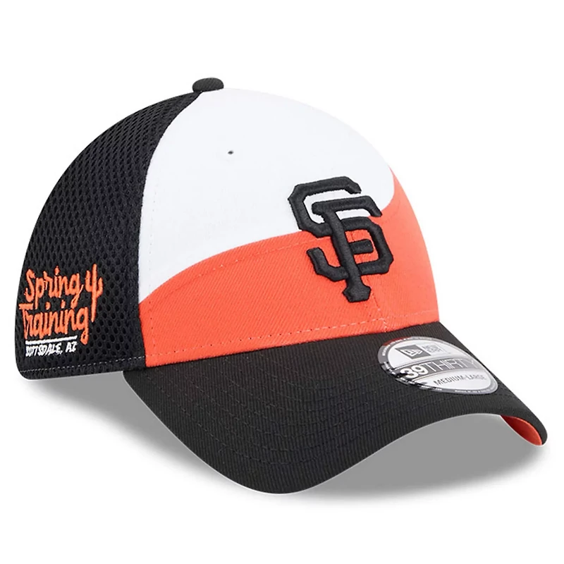 New Era Black San Francisco Giants 2025 Spring Training 39THIRTY Flex Hat