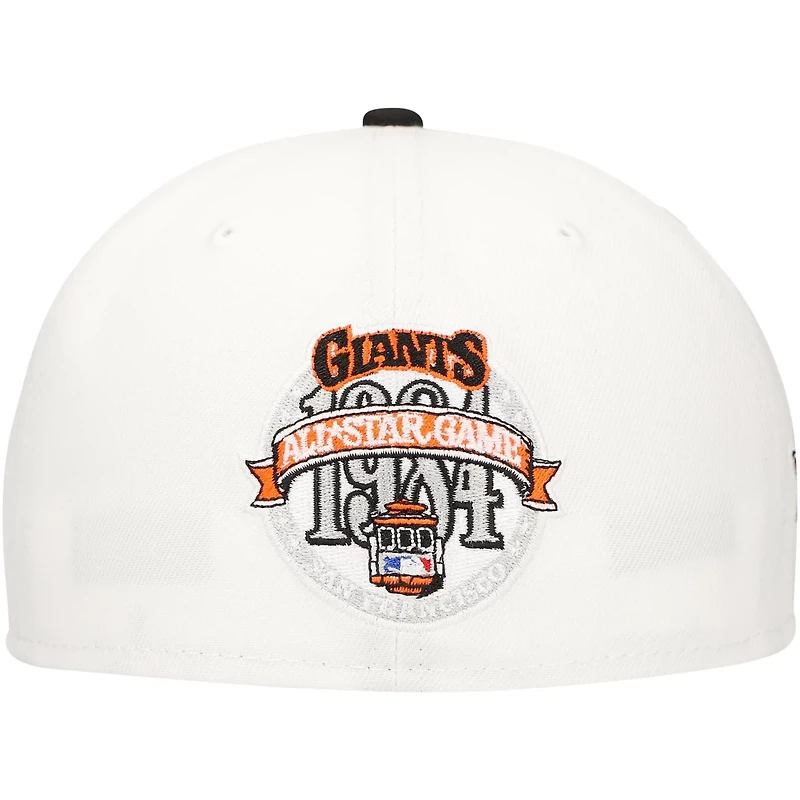 New Era Black San Francisco Giants Major Sidepatch 59FIFTY Fitted Hat