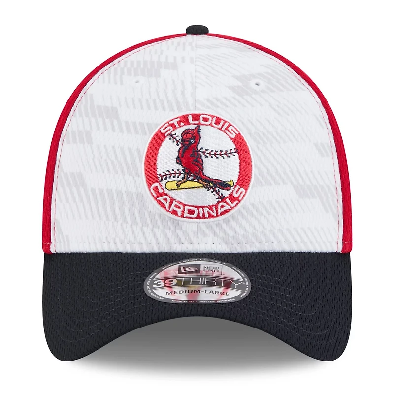 New Era St Louis Cardinals 2025 MLB Clubhouse 39THIRTY Flex Hat