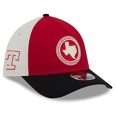 New Era Black Texas Rangers 2026 City Connect M-Crown A-Frame 39THIRTY Flex Hat