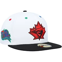 New Era Black Toronto Blue Jays 25th Anniversary Primary Eye 59FIFTY Fitted Hat