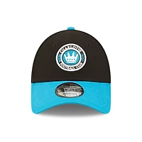 New Era Blue Charlotte FC Basic 9FORTY Adjustable Hat