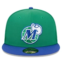 New Era Blue Dallas Mavericks 2025 26 Classic Edition Jersey Hook 59FIFTY Fitted Hat