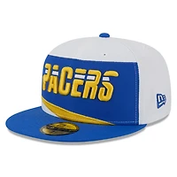 New Era Blue Indiana Pacers 2025 26 City Edition 59FIFTY Fitted Hat