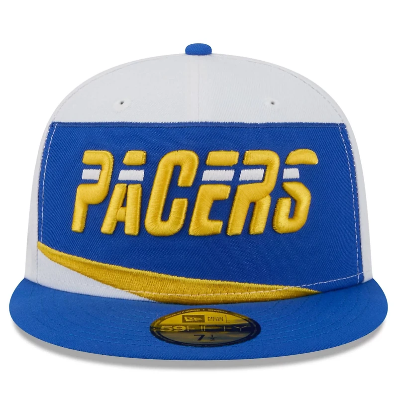New Era Blue Indiana Pacers 2025 26 City Edition 59FIFTY Fitted Hat