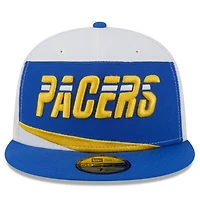 New Era Blue Indiana Pacers 2025 26 City Edition 59FIFTY Fitted Hat