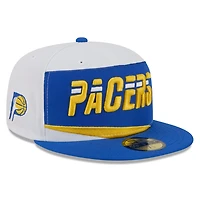 New Era Blue Indiana Pacers 2025 26 City Edition 59FIFTY Fitted Hat