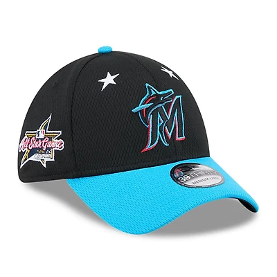 New Era Blue Miami Marlins 2025 MLB All-Star Game 39THIRTY Flex Hat