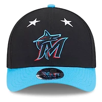 New Era Blue Miami Marlins 2025 MLB All-Star Game 9FORTY M-Crown Adjustable Hat