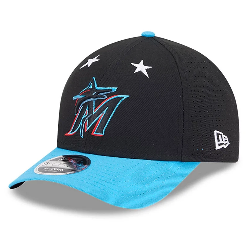 New Era Blue Miami Marlins 2025 MLB All-Star Game 9FORTY M-Crown Adjustable Hat