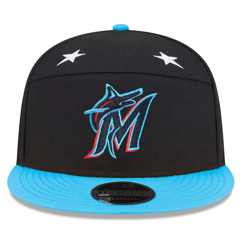 New Era Blue Miami Marlins 2025 MLB All-Star Game Side Patch 9FIFTY Snapback Hat