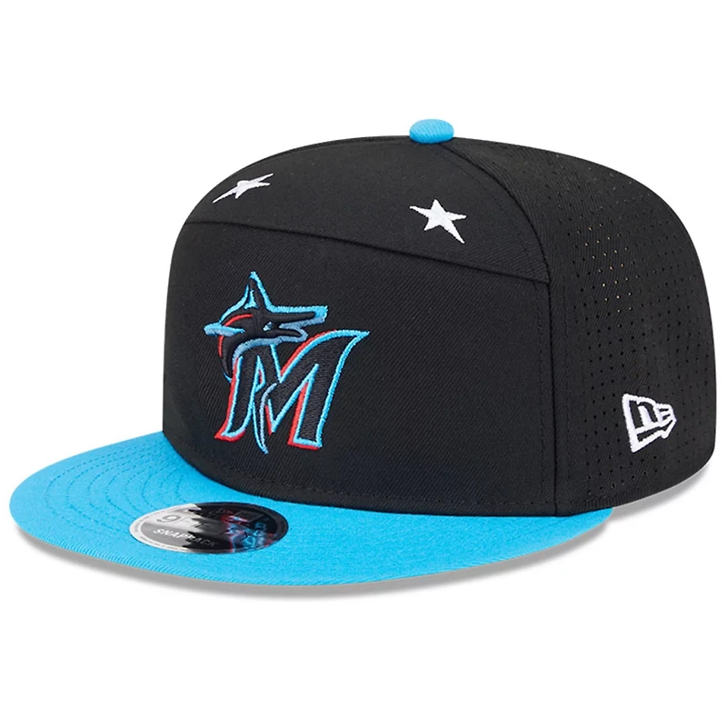 New Era Blue Miami Marlins 2025 MLB All-Star Game Side Patch 9FIFTY Snapback Hat